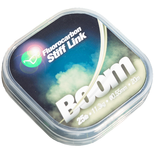 Korda Boom Fluorocarbon Hooklink 15lb (0.45mm)